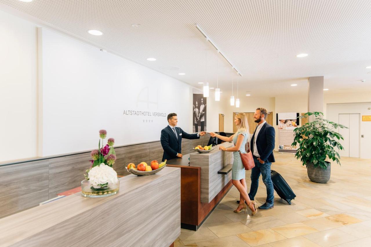 Altstadthotel Versmold Dış mekan fotoğraf